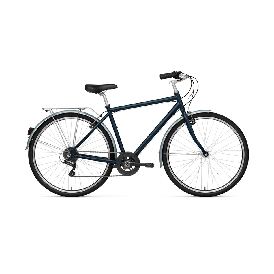 City Bike 28” Cannon 7-Speed Urban Commuter with Rear Rack