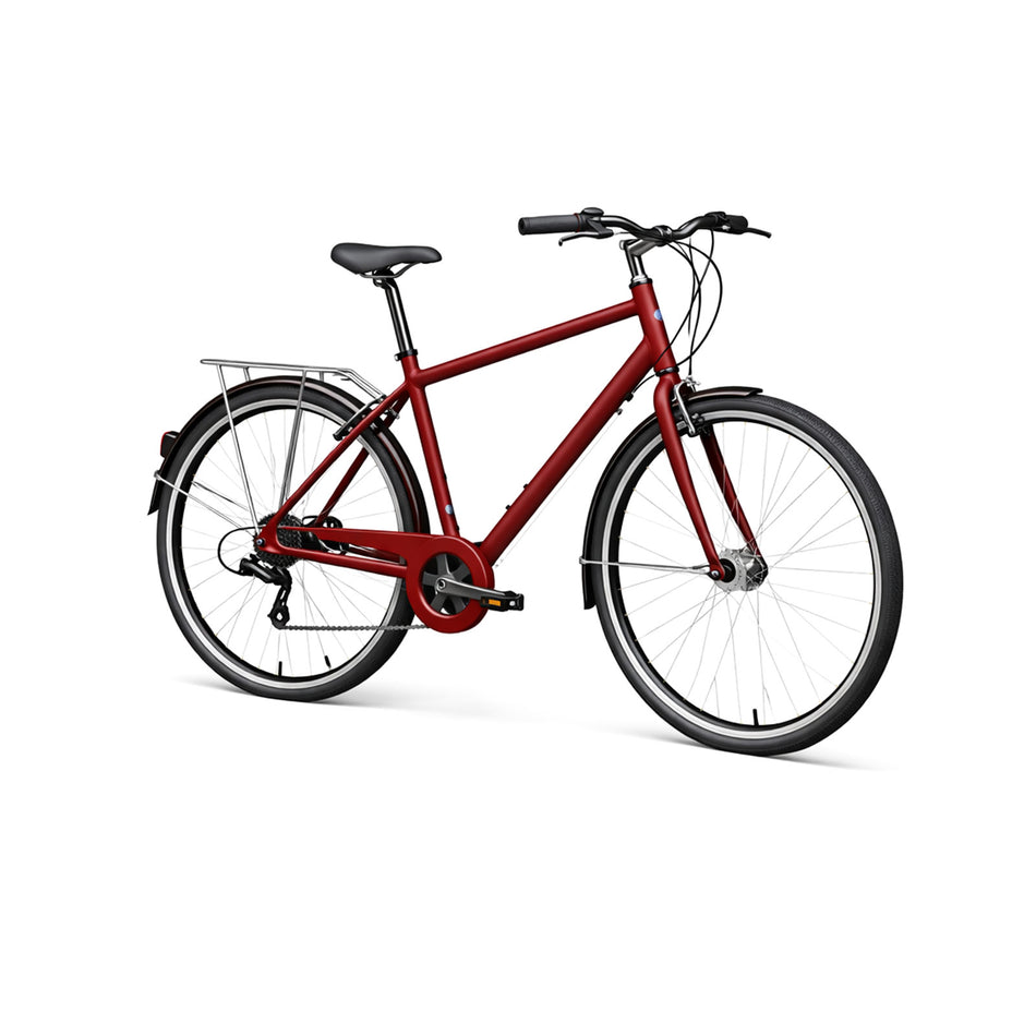 City Bike with Disc Brakes & Integrated Drivetrain