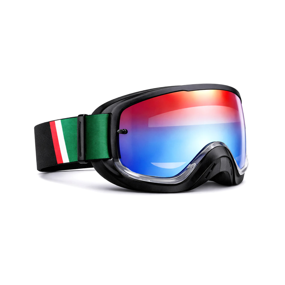 Performance Bike Goggles with Wide Lens & Flexible Frame