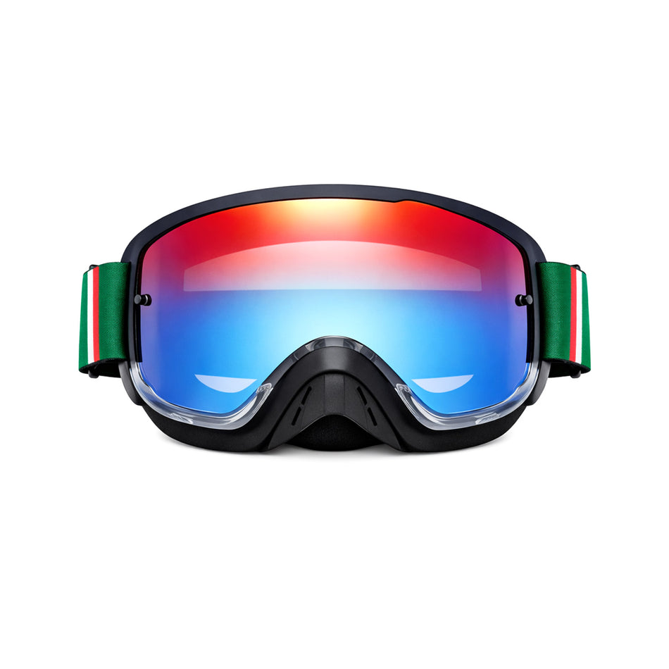Performance Bike Goggles with Wide Lens & Flexible Frame